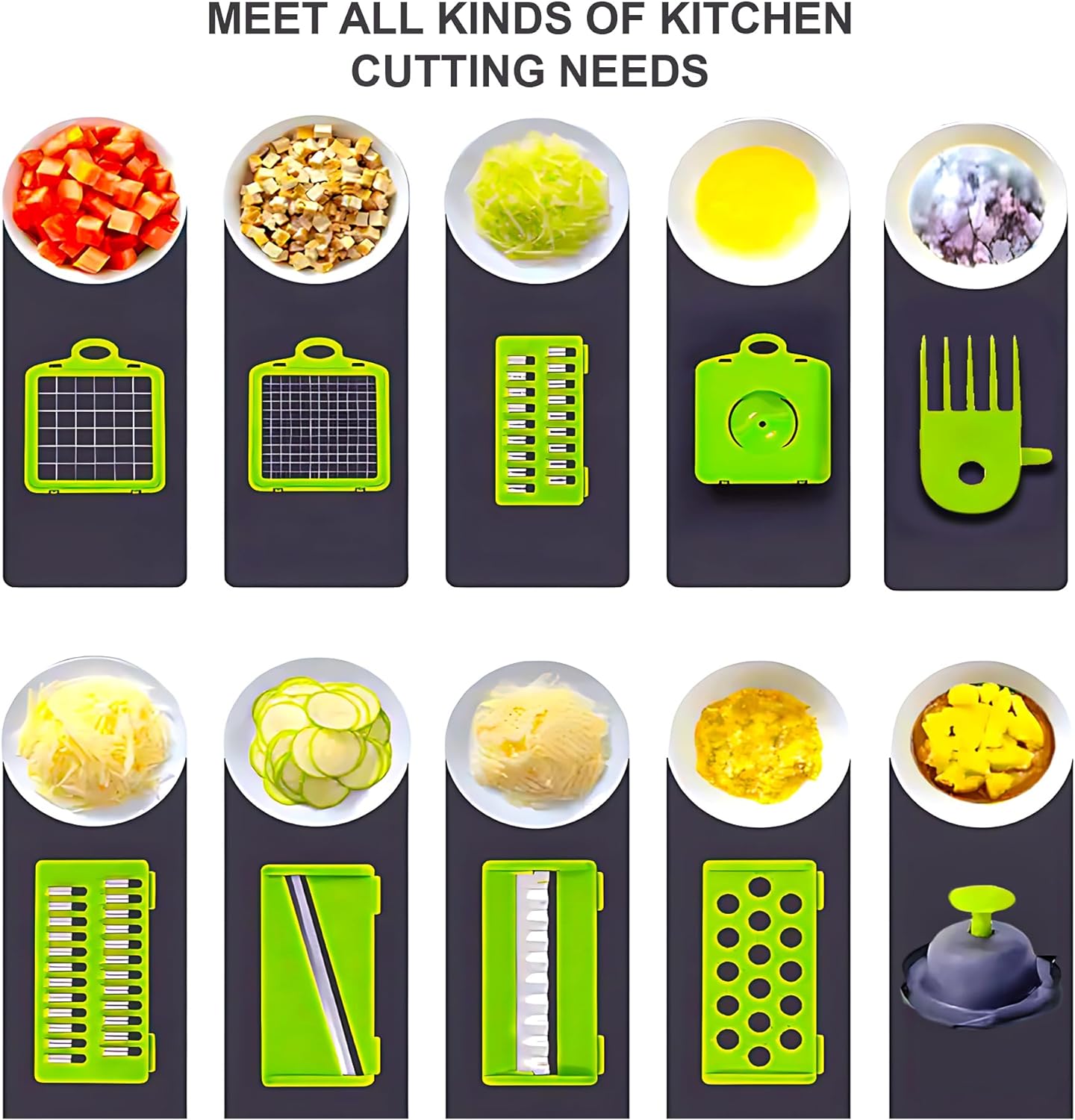 Multi-functional Manual Vegetable Cutter Slicer