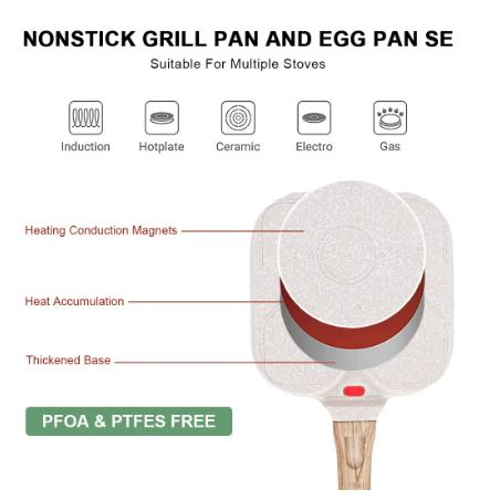 Non-Stick Gas Stove Square Frying Pan