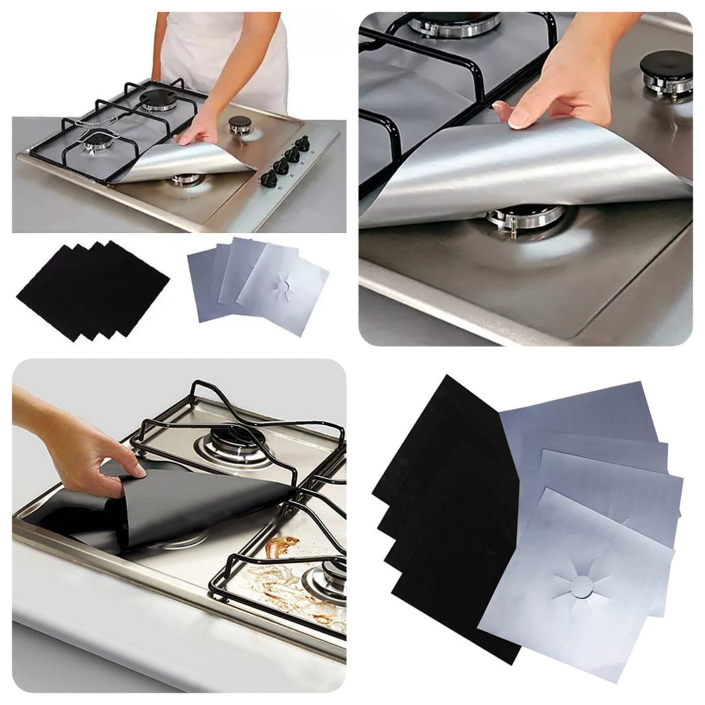 4 Pcs Stove Sheets