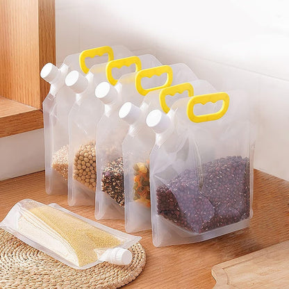 Airtight Food Cereal Grains Storage Bag Pouch