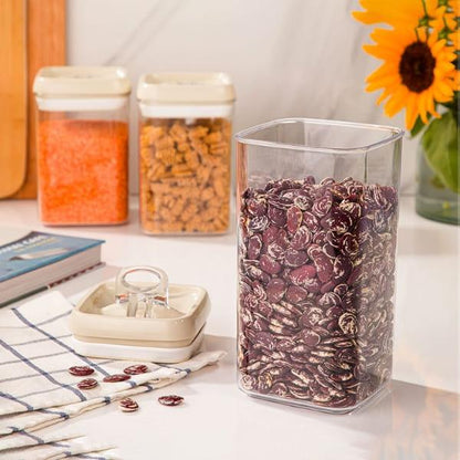 Food Storage Airtight Acrylic Canister Jar