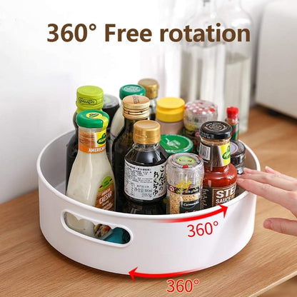 360° Rotating Storage Organizer Tray