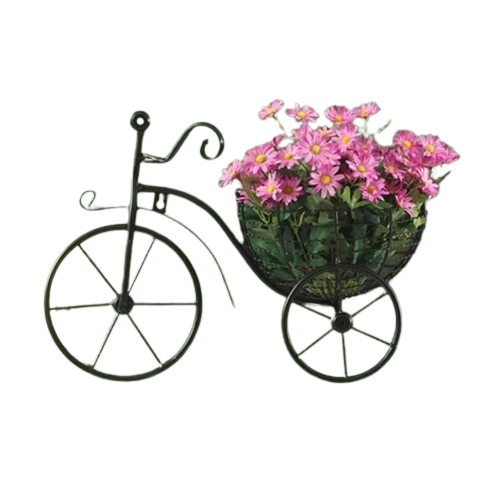 Bicycle Design Wall Basket For Home Decoration