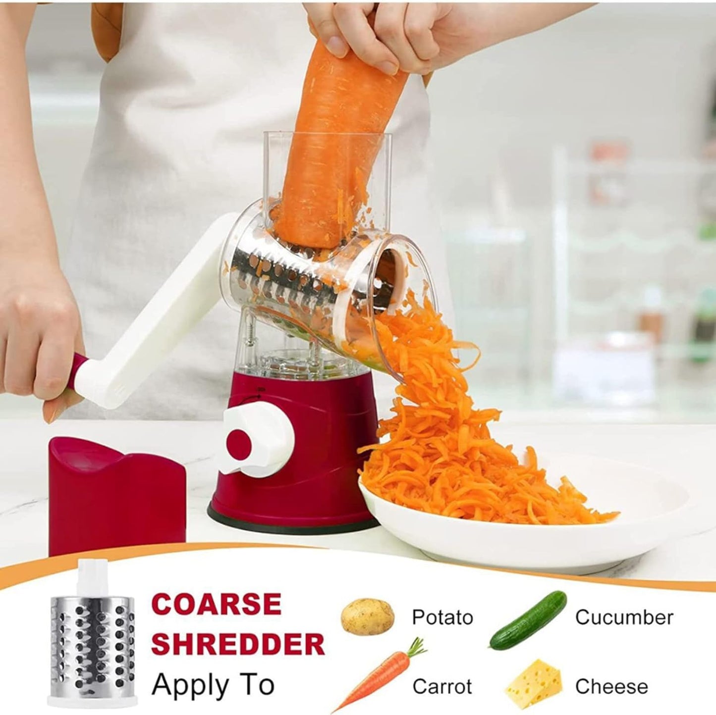 3 in 1 Manual Vegetable Cutter