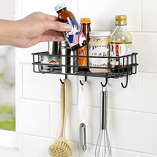 Rectangle Metal Stand With Hooks