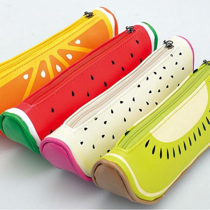 Cute Fruit Shaped Stationery Pencil Box Case