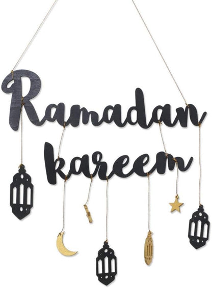 Ramadan Kareem Wooden Wall Hanging