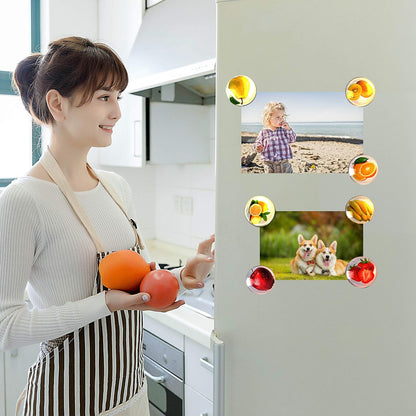 Fridge Magnets for Kitchen Refrigerator - Set of 12 Pieces