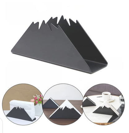 Wooden Mountain Napkin Tissue Holder