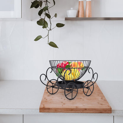 Carriage Shaped  Decorative Fruit Basket