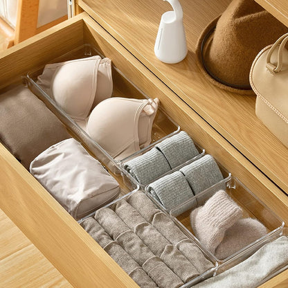 Transparent Drawer Organizer Trays