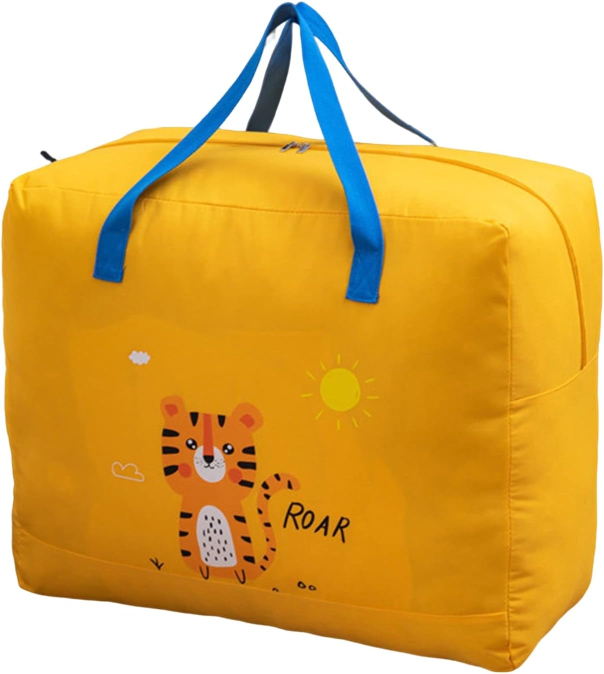 Double Zipper Dino Storage Bag  For Kids