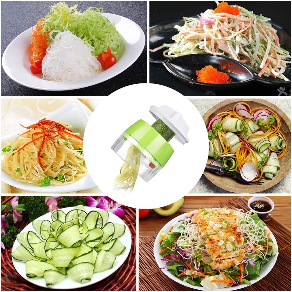 4in1 Spiral Vegetable Cutter