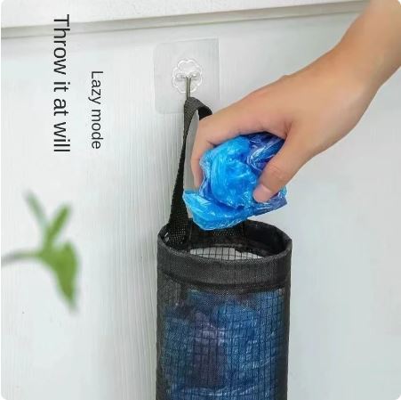 Wall Mount Plastic Bag Holder Dispenser