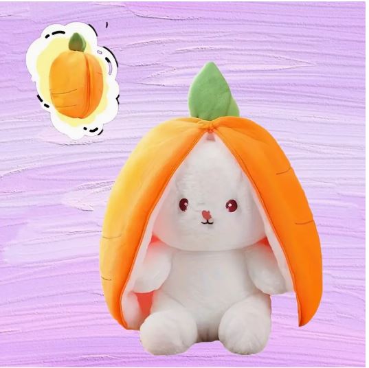 Adorable Fruit-Themed Rabbit Plush Toy