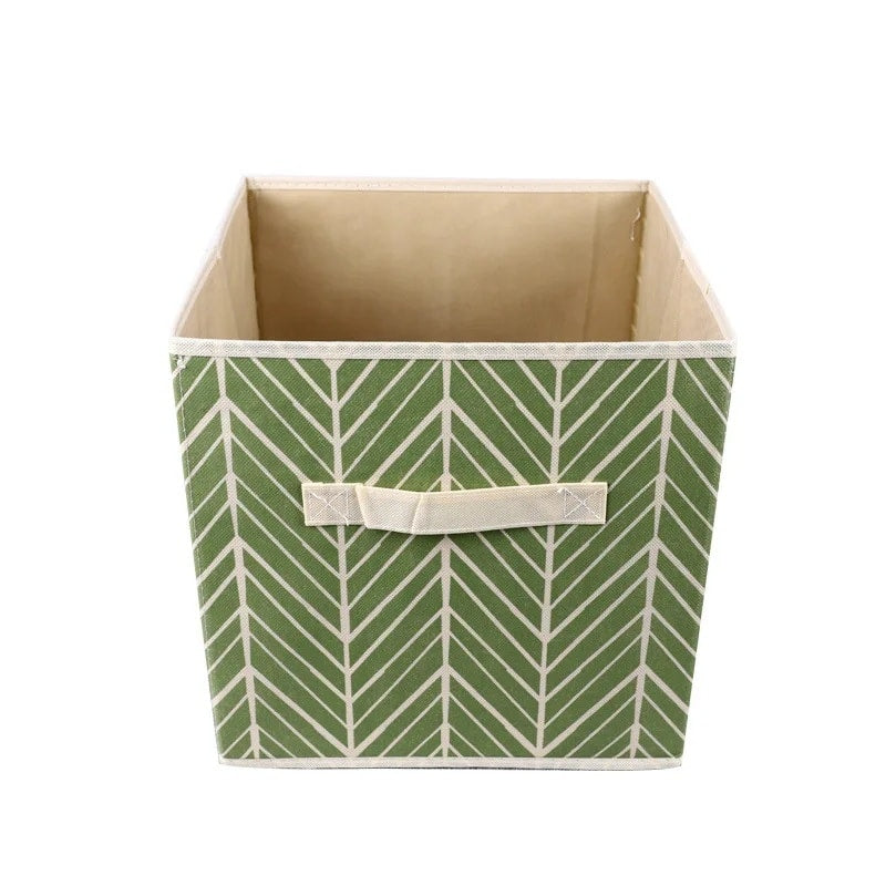 Fabric Cloth Storage Cube Box Bin