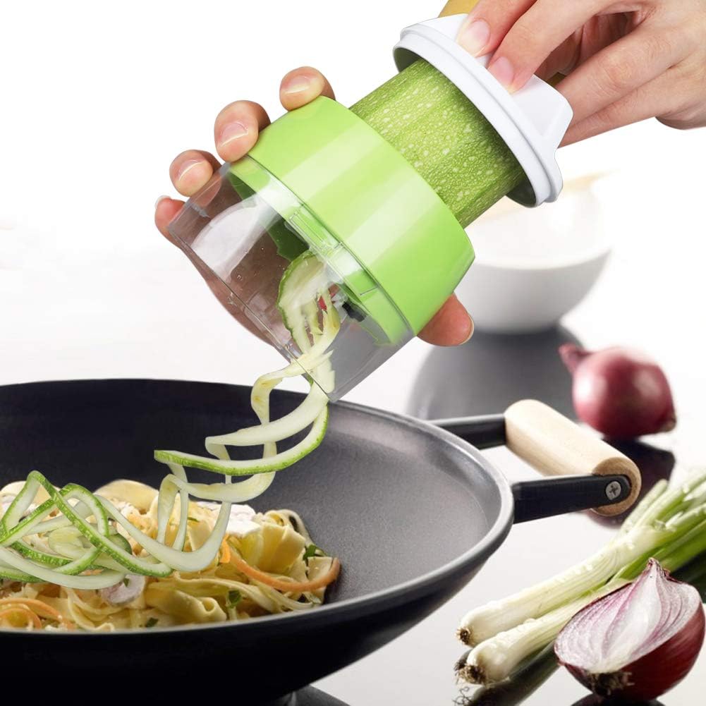 4in1 Spiral Vegetable Cutter