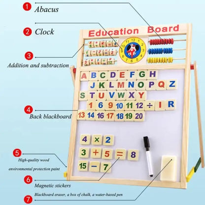 Educational Multipurpose Magnetic Writing Board