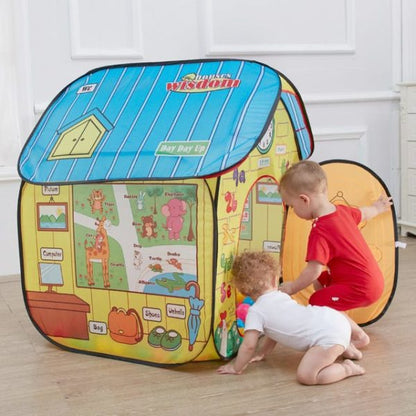 Learning Pop up Tent House for Kids