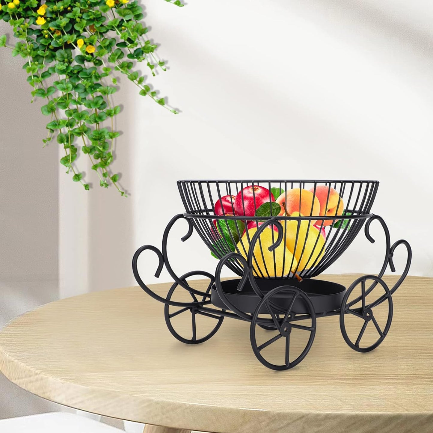 Carriage Shaped  Decorative Fruit Basket