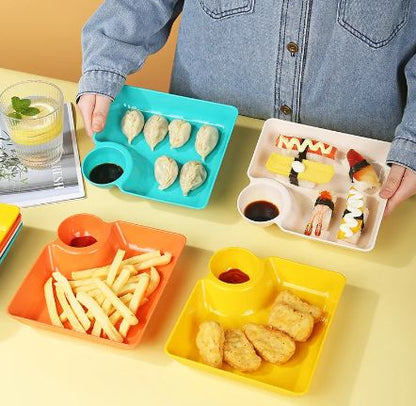 Kitchen Dipping Sauce Melamine Snack Plate