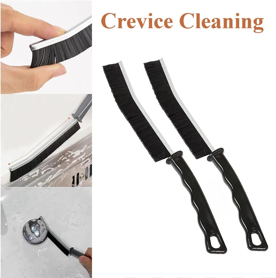 Thin Crevice Corner Gap Cleaning Brush (Pack of 2)