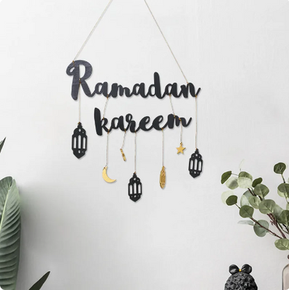 Ramadan Kareem Wooden Wall Hanging