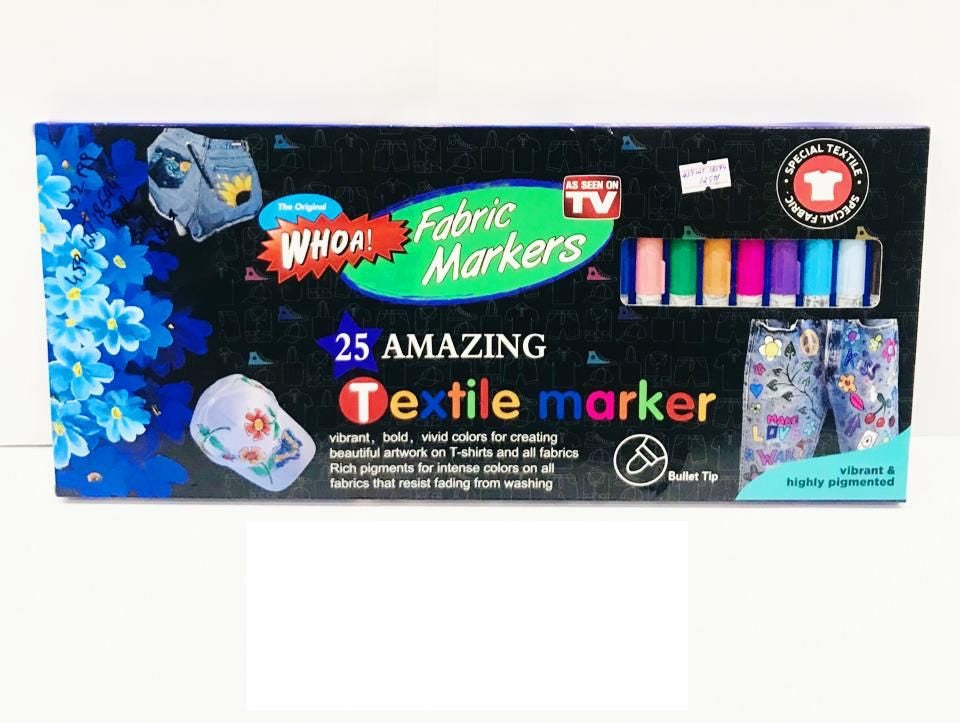 25 pcs Fabric Marker, Textile Marker