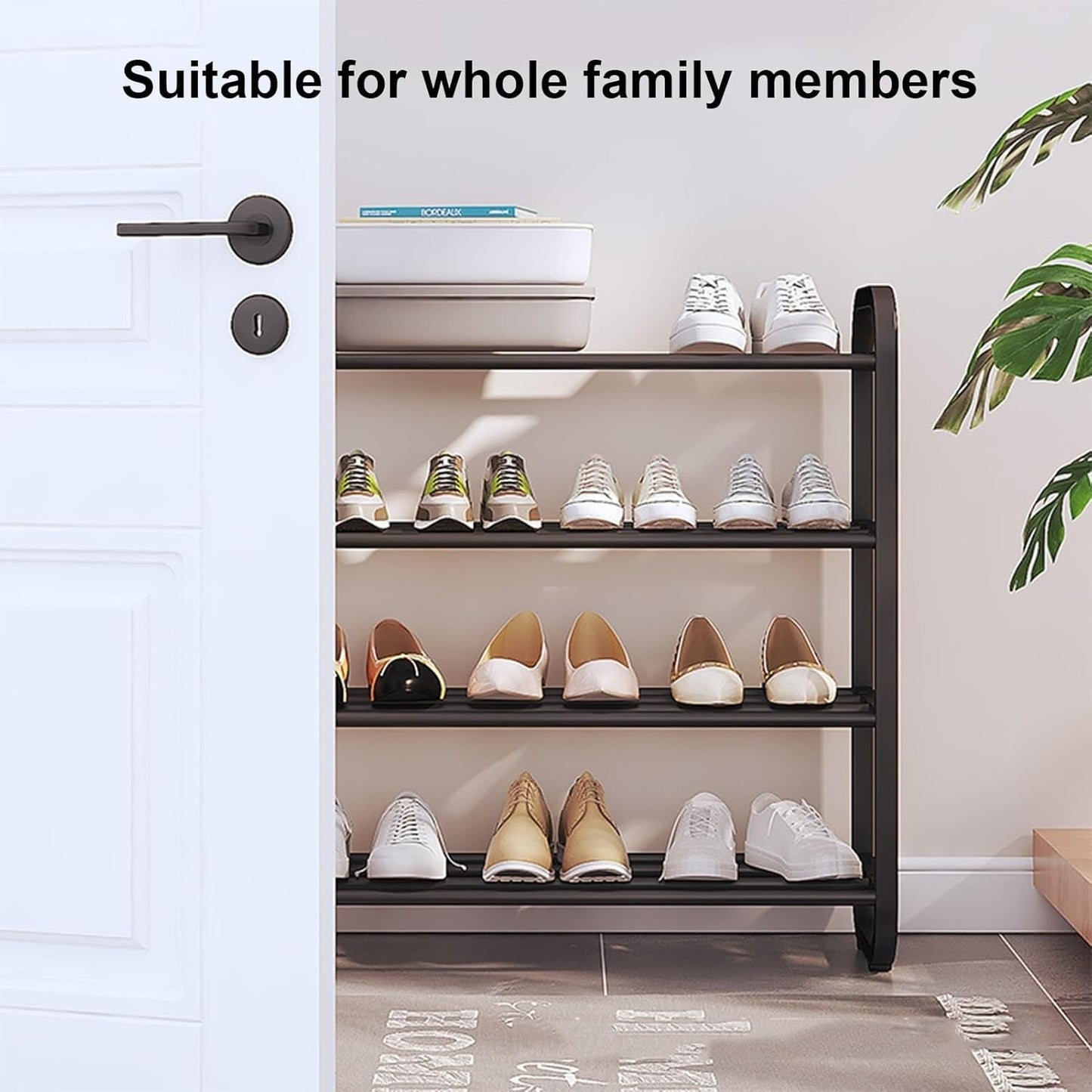 4 Layer Nordic Style Shoe Rack