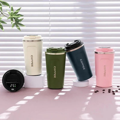 510ml Thermos Coffee Mug with Temperature Display