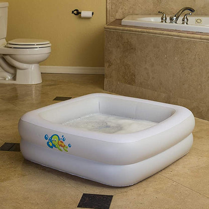 Bestway 51116 Double-Ring Inflatable Baby Bath Tub Pool