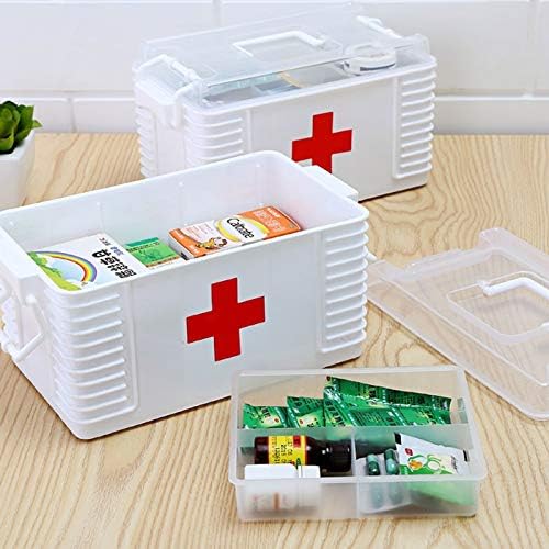 Multi-Layer Medicine Storage First Aid Box