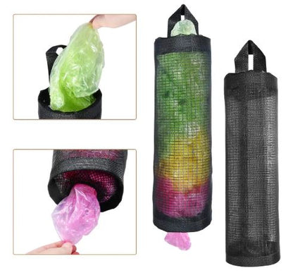 Wall Mount Plastic Bag Holder Dispenser