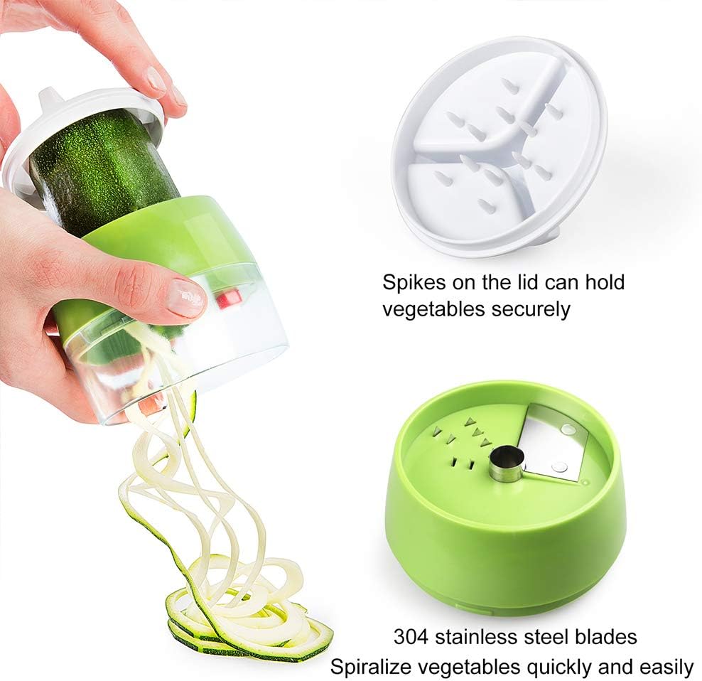 4in1 Spiral Vegetable Cutter