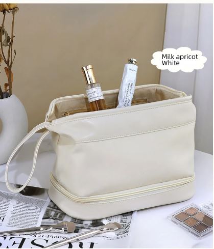 Large Double Layer Cosmetic Bag