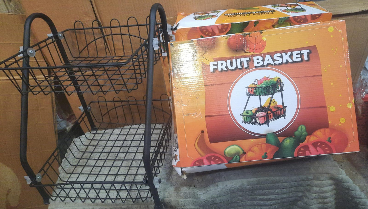 2-Tier Countertop Fruit & Vegetable Basket