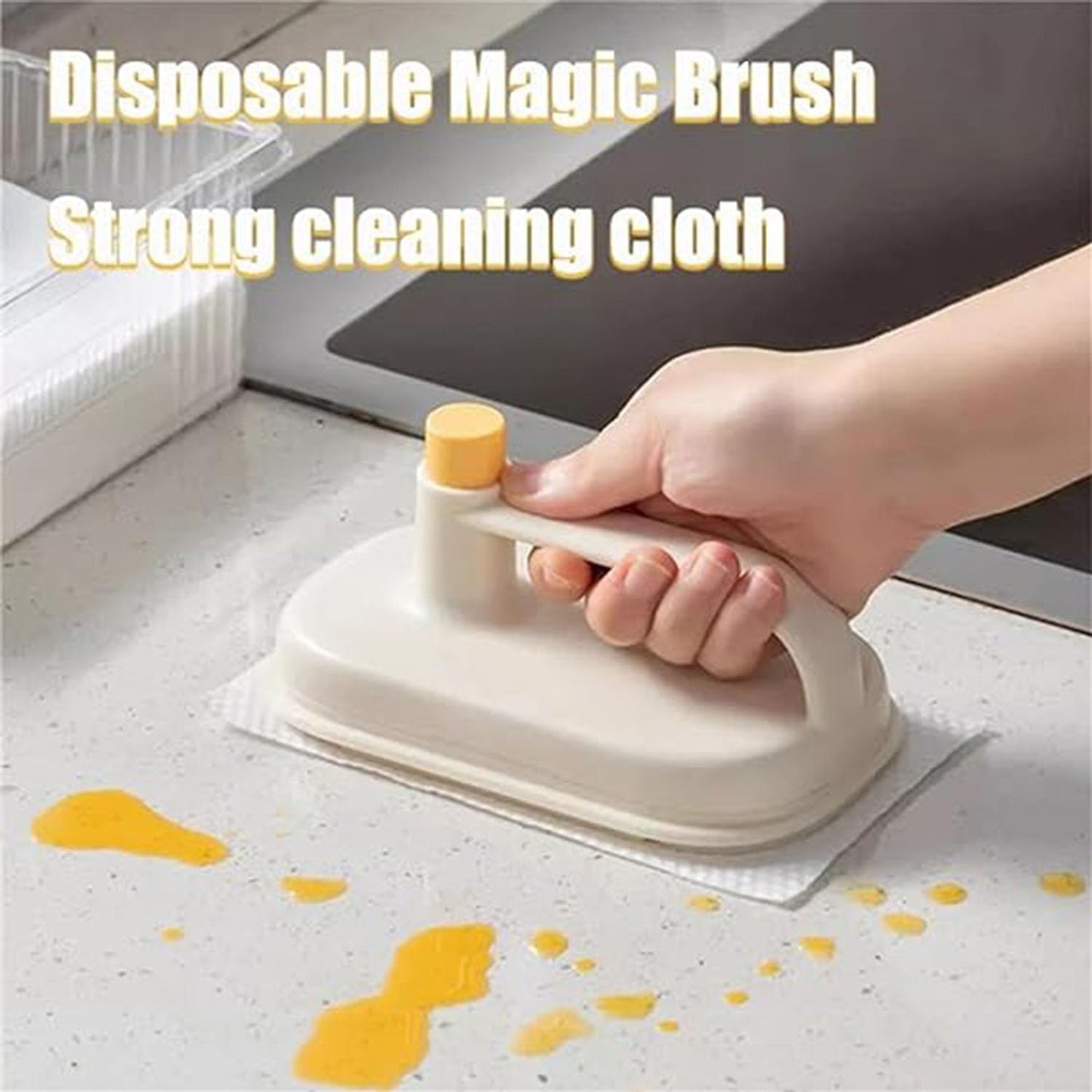 Replaceable Disposable Magic Cloth Brush