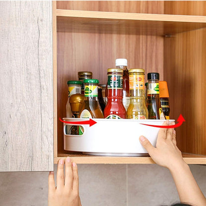 360° Rotating Storage Organizer Tray