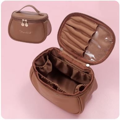 Cute PU Leather Makeup Bag For Women