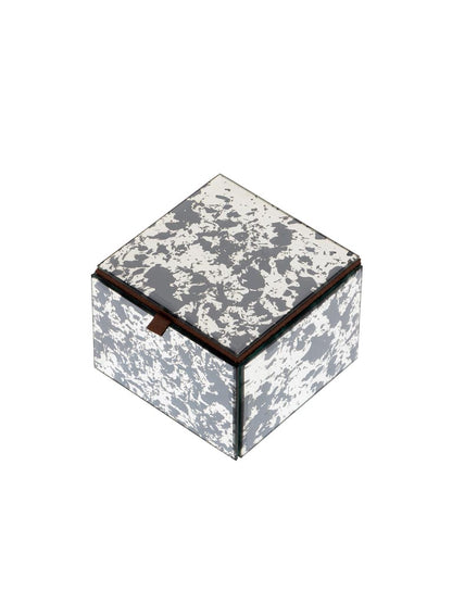 Mini Glass Antique Jewelry Box