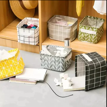 Non Woven Foldable Storage Basket