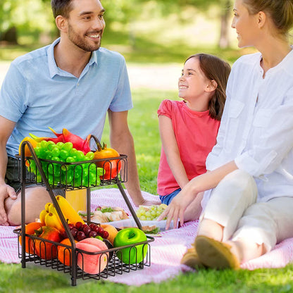 2-Tier Countertop Fruit & Vegetable Basket