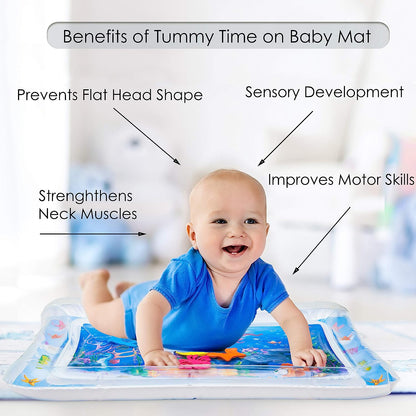 Inflatable Tummy Time Water Mat