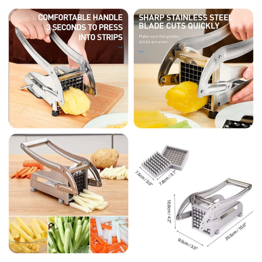 Stainless Steel Manual French Fries Cutter