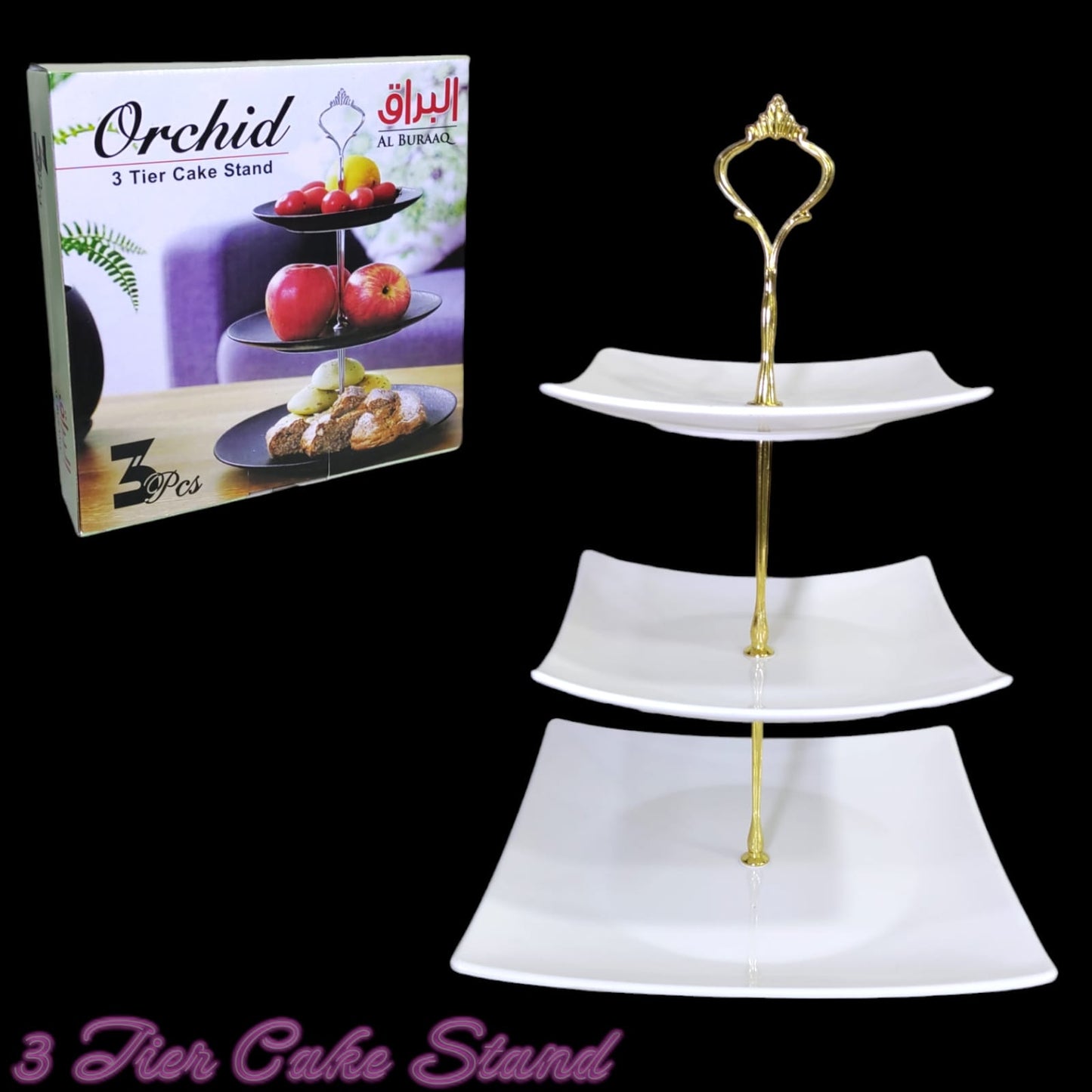 3 Tier Cake Stand