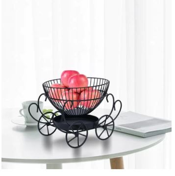 Carriage Shaped  Decorative Fruit Basket