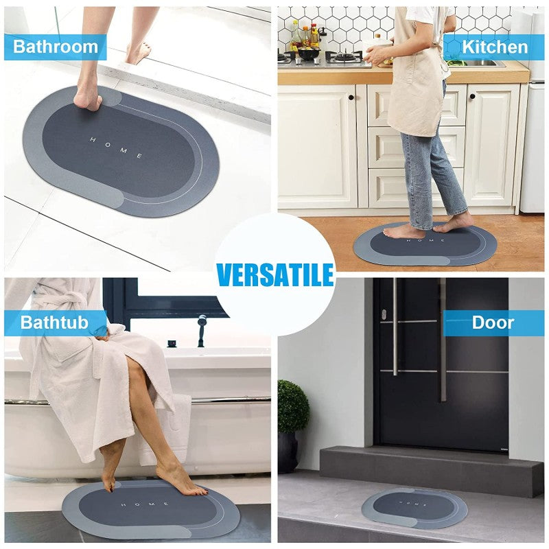 Elegant Super Absorbent Bathroom Mat