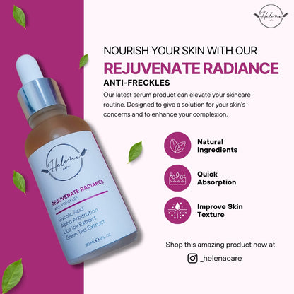 Helena Care Rejuvenate Radiance Anti-Freckles Serum