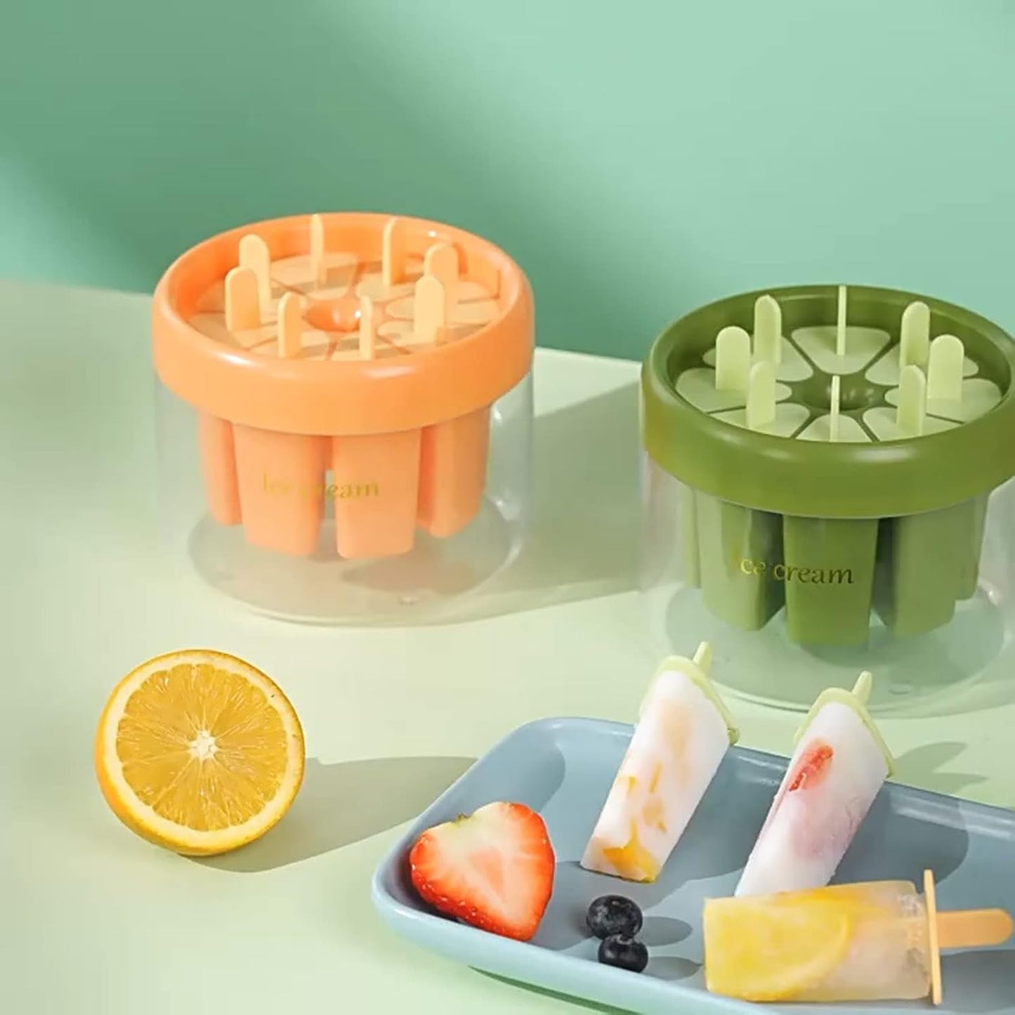 7 Grids Mini Ice-cream Popsicle Mould