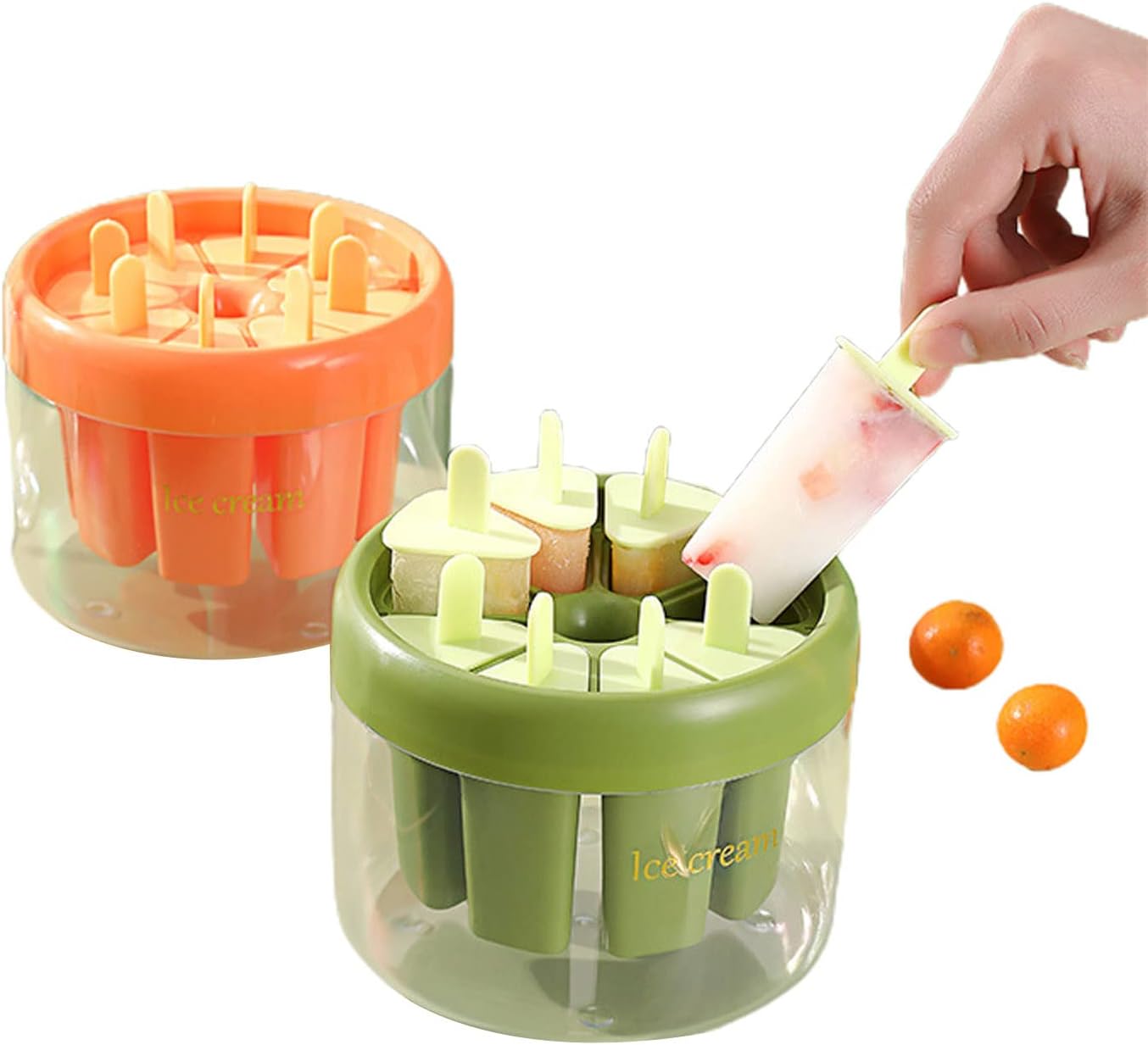 7 Grids Mini Ice-cream Popsicle Mould